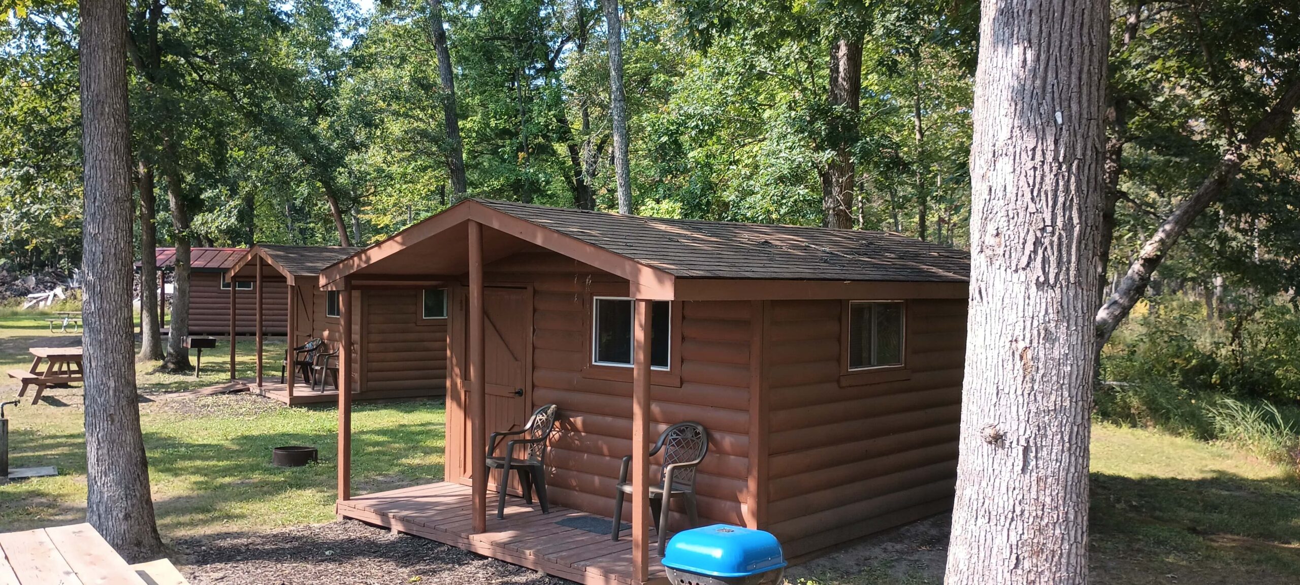 Family sleeping cabin at Nature's Touch Campground Wisconsin Dells