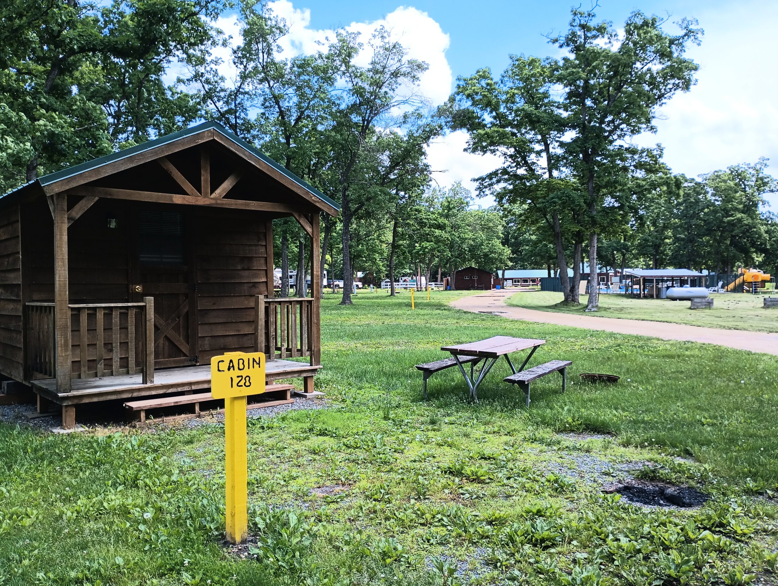 Couples cabin at Nature's Touch Campground Wisconsin Dells