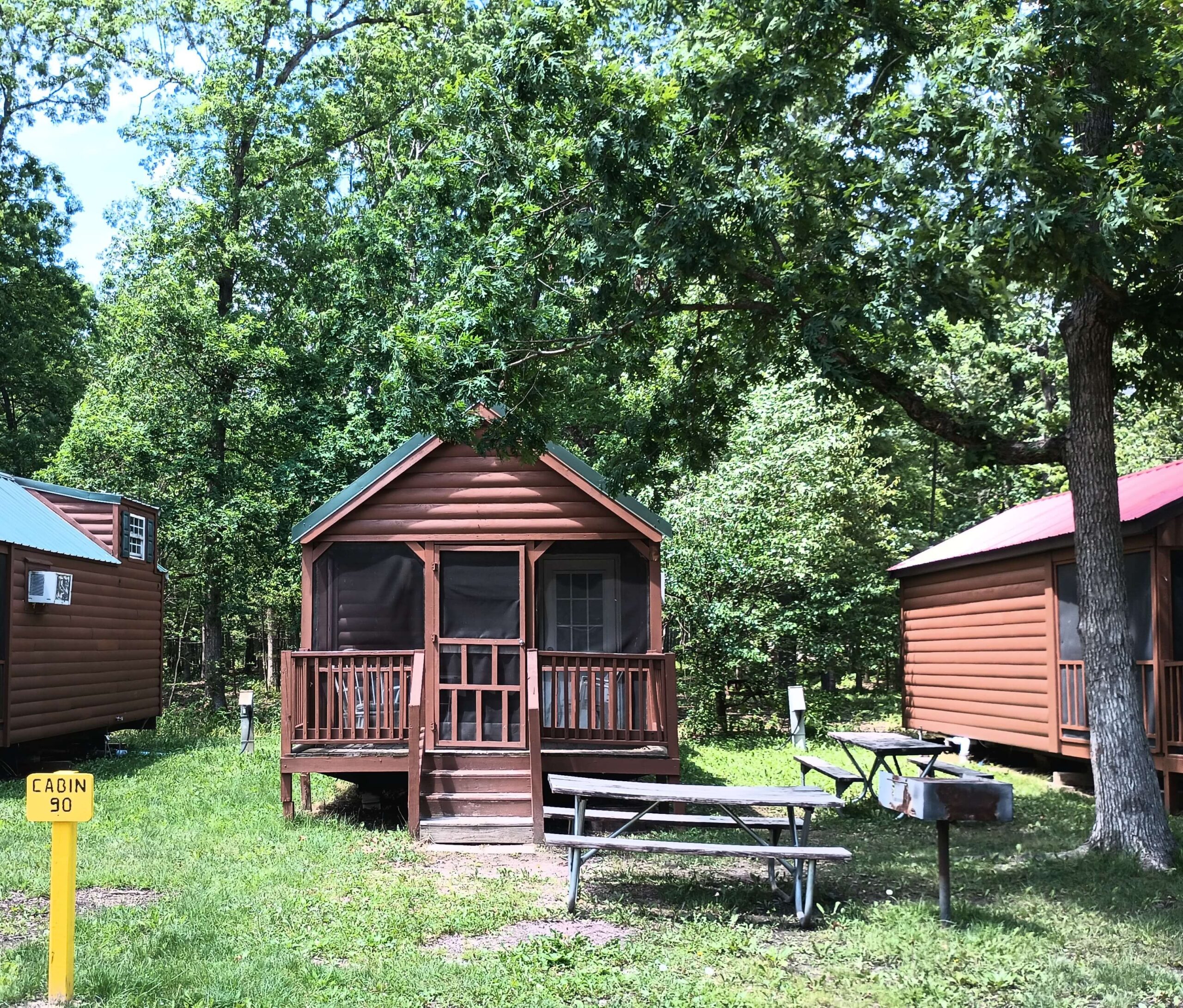 Extra Deluxe Loft Cabin at Nature's Touch Campground Wisconsin Dells